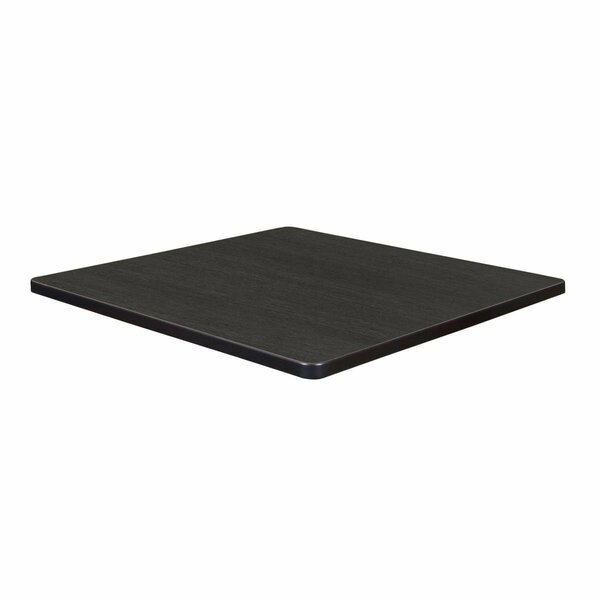 Animacion 30 in. Square Laminate Table Top- Ash - Grey & White AN3185669